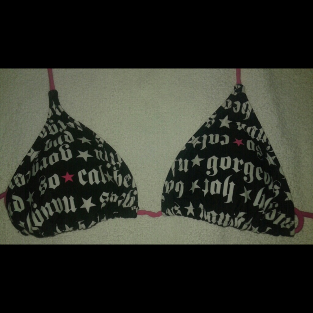 So Cal Bikini Top star/logo - Adjustable & Padded